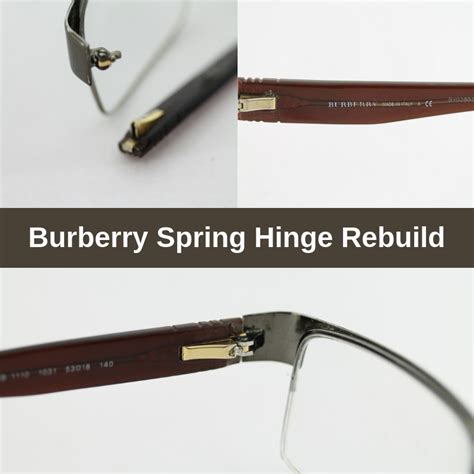 burberry eyeglass frames repair